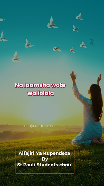 Alfajiri ya kupendeza 🙏🙏 #catholic #catholicmusic