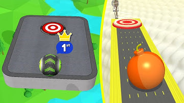 Going Balls Vs Action Balls All Levels Gameplay Android iOS #348