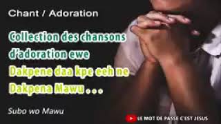 Collection des chansons d'adoration ewe