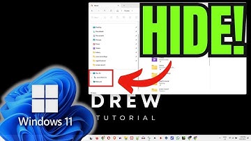 How to Hide This PC or Network on Navigation Pane on File Explorer in Windows 11