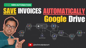 n8n Automation Tutorial: Gmail Attachments to Google Drive with AI Invoice Detection