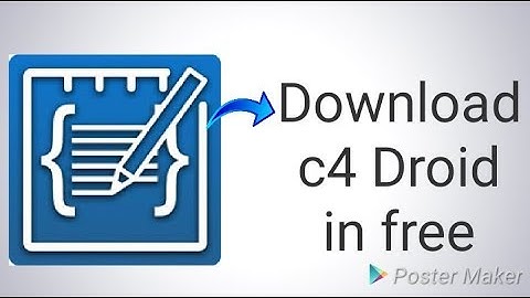 DOWNLOAD C4 DROID IN FREE