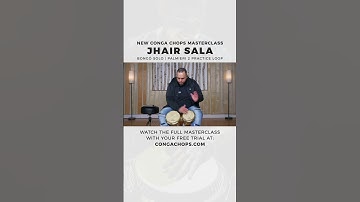Jhair Sala Bongo Solo Clip | CongaChops.com Masterclass