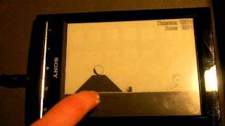 Angry Birds on the Sony PRS-T1 e-reader screenshot 5
