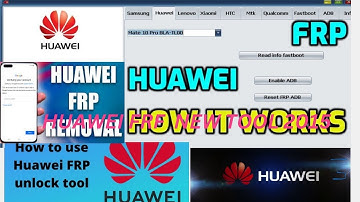 Huawei Free Tool  FRP Bypass All Cpu Qualcomm 2025