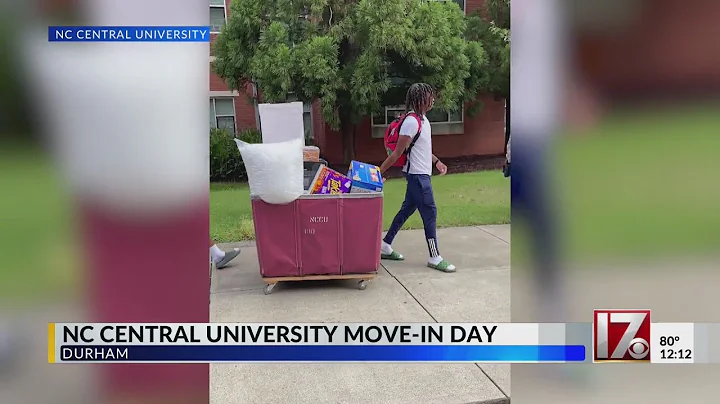 NC Central University move-in day