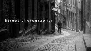 Porto city street photography: black and white