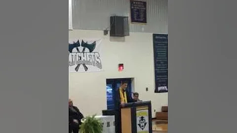Graduation Speech: Mitch Haddock