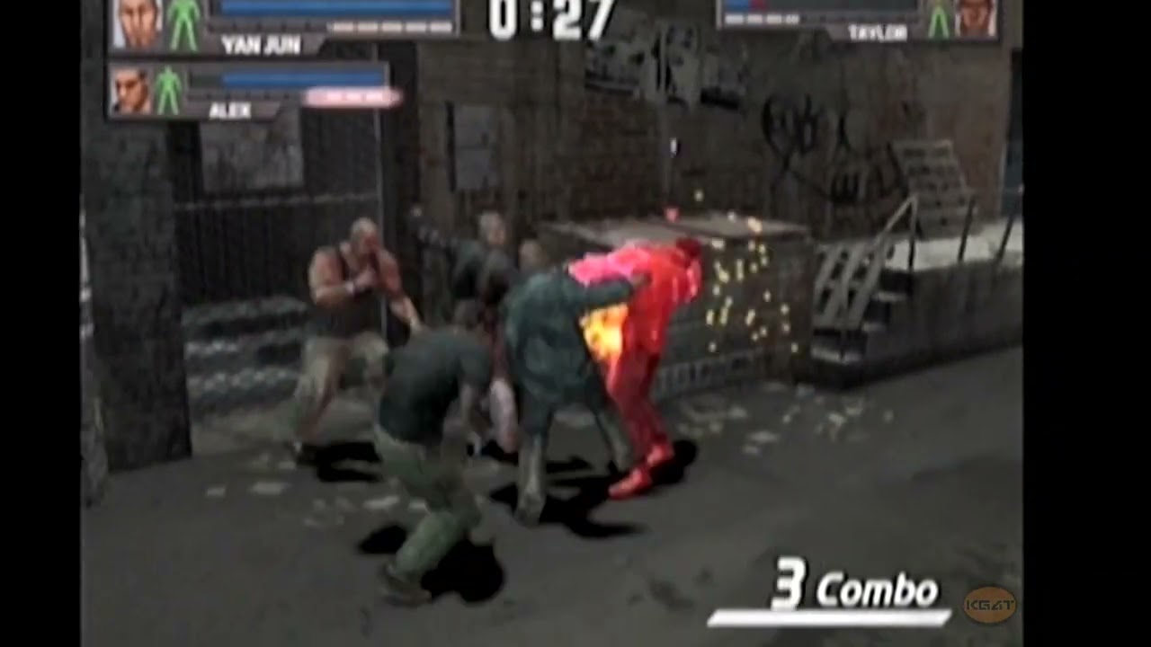 Yan Jun & Alex Team Up (Urban Reign PS2)