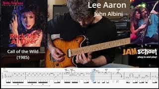 Lee Aaron Rock Me All Over Guitar Solo With TAB