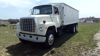 Ford Grain Truck Selling on BigIron Auctions,Aluminum Bed,Located in Missouri