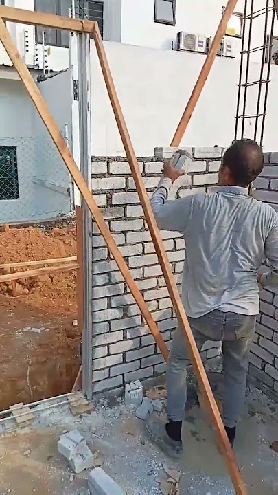 🏡 Progress Terkini di Site Jenderam!Tengok hasil kerja ikat bata yang kemas & teliti