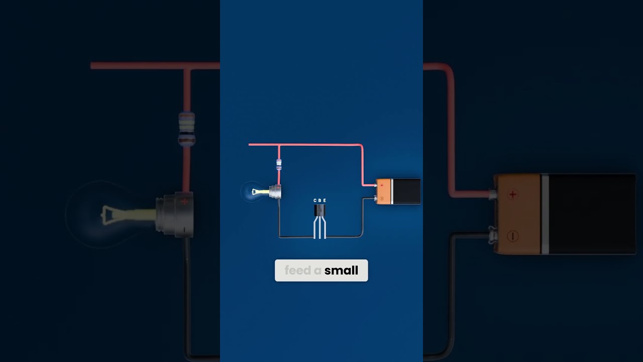 How BJT Transistors Act As A Switch In Circuit Explained Shorts