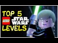 Top 5 Best LEGO Star Wars Levels Ranked (Before Skywalker Saga)