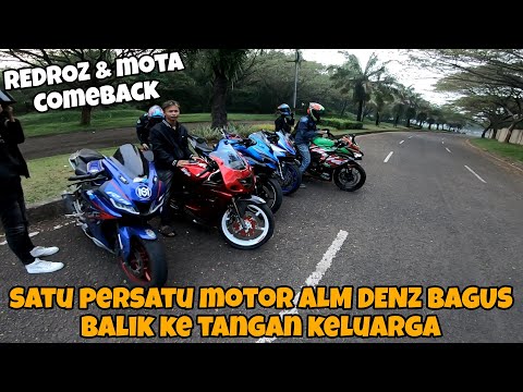 PERTAMA KALI IBNU RIDING DI BEKASI PAKE REDROZ NINJA RR ALM DENZ BAGUS