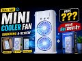 Mini Cooler Fan Unboxing &amp; Full Review ❄️| Dual Fan Portable AC? Setup, Cooling Test &amp; Honest Review