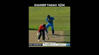kuldeep bowling #cricket #viral #trending #foryou #carlos #cric #rohitsharma