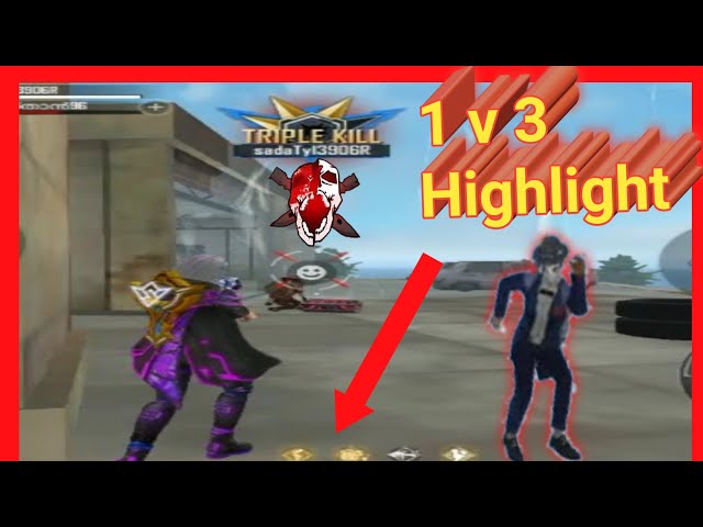 Free Fire Gameplay Highlight | Random players clash squad Ranked class=