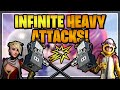 INFINITE HEAVY ATTACK Surround Pound Loadout in Fortnite Save the World!