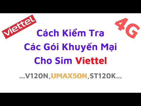 hình ảnh kiểm tra gói cước 4g viettel