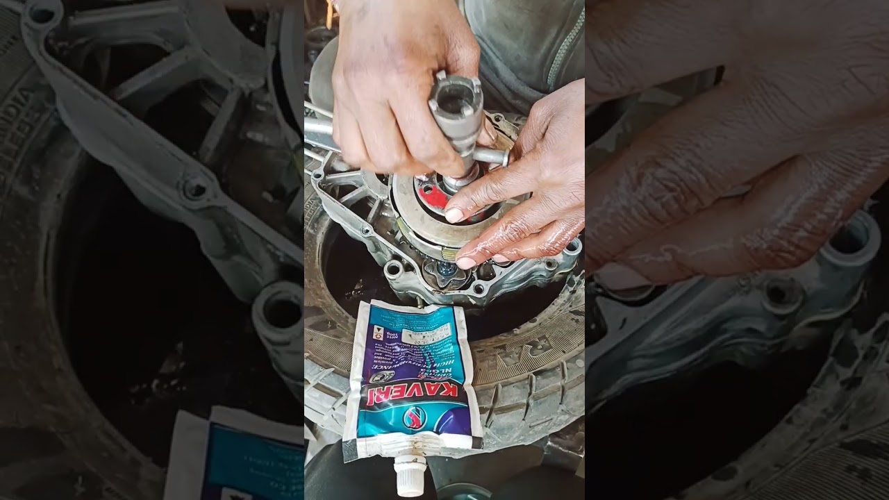 Hero splendor clutch plate change 