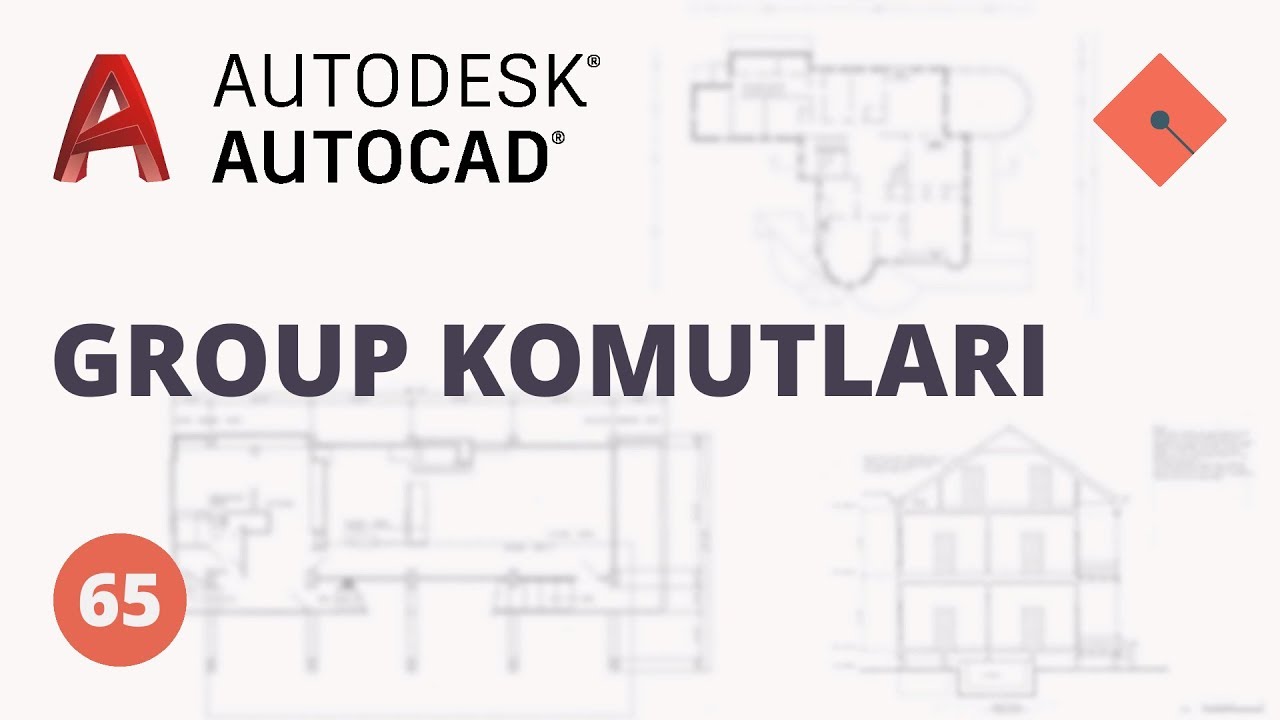 AutoCAD Dersleri #65 | Group Komutları