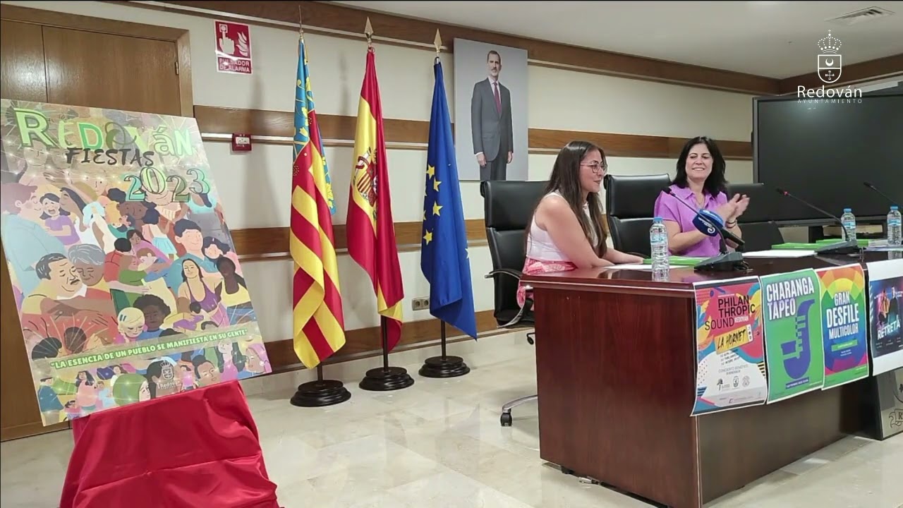 Presentación Libro de Fiestas y Programación Fiestas Redován 2023