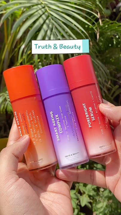Truth and beauty skincare vitamin c serum retinol #skincare #glowup #beauty #makeup #skincareroutine