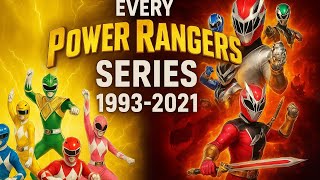 Every Power Rangers Season (1993–2021) | From Mighty Morphin to Dino Fury – The Legendary Evolution🔥