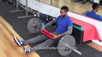 Fitman presents: Barbell Hip Thrust Set-Up Without The Hip Thruster