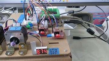 Candle CNC sender program varying spindle speed in grbl testbed.