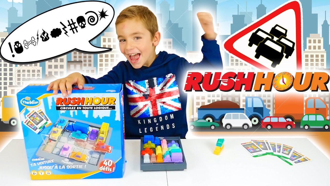 JEU - RUSH HOUR - Coincés dans les Embouteillages ! 🚗 - Jeu de société 