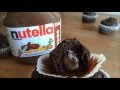 Muffins de chocolate rellenos de Nutella!!