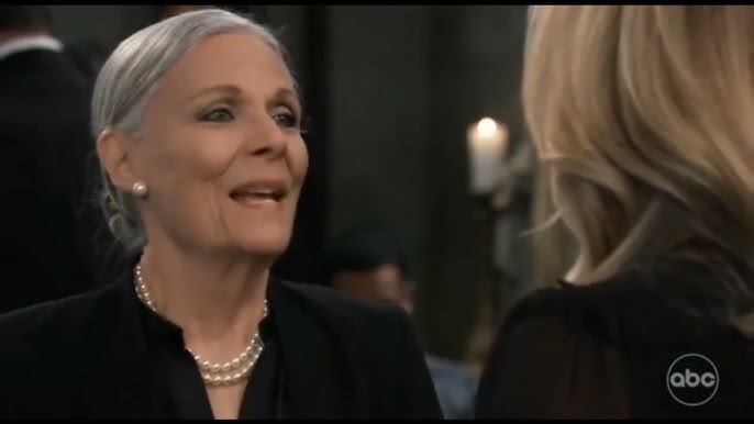 Luke Spencer appears at Bobbie's memorial service - General Hospital  Spoilers - YouTube