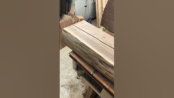 Live Edge Walnut Mantelpiece - part 2