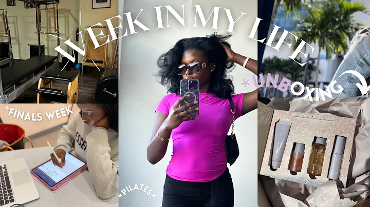 WEEK IN MY LIFE AS AN INTERNATIONAL COLLEGE STUDENT  PILATES, UNBOXING, FINALS WEEK