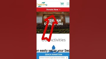 Sedekah.sg With a New Look and Easy GIRO Option!