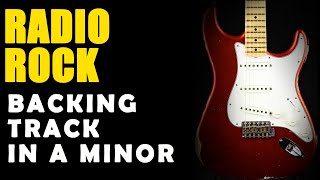 Classic Radio Rock Backing Track in A Minor - Easy Jam Tracks