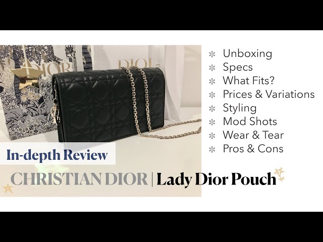 Lady Dior Long Pouch Clutch