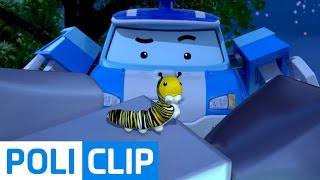 Poli is afraid of bugs | Robocar Poli Clips Resimi