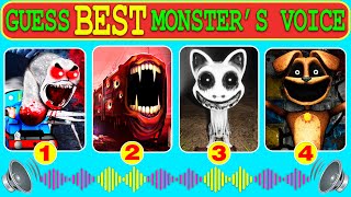 Guess Monster Voice Spider Thomas, Train Eater, Zoonomaly, DogDay Coffin Dance