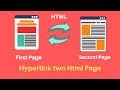 How to link one page to another page in HTML