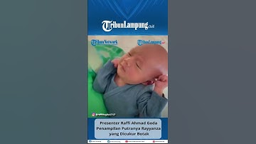 Presenter Raffi Ahmad Goda Penampilan Putranya Rayyanza yang Dicukur Botak #Shorts #TRIBUNLAMPUNG