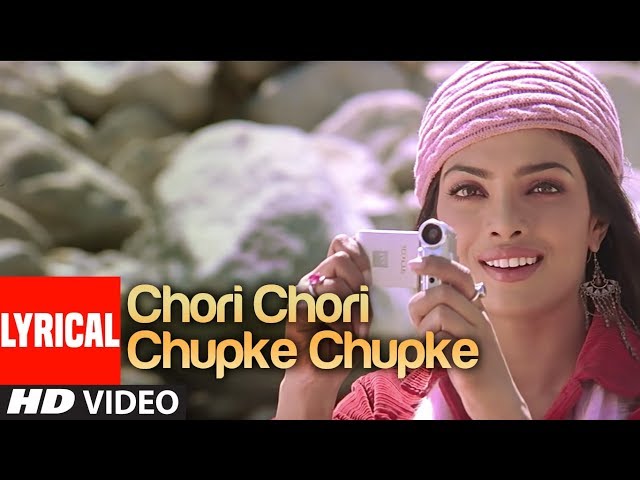 Chori Chori Chupke Chupke Lyrical Video Song | Krrish | Udit Narayan,Shreya Ghosal |Hrithik,Priyanka class=