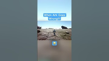 Als Ark fout gaat!!! #gaming #arksurvivalevolved #arkascended #ark #scary #shorts #gaming