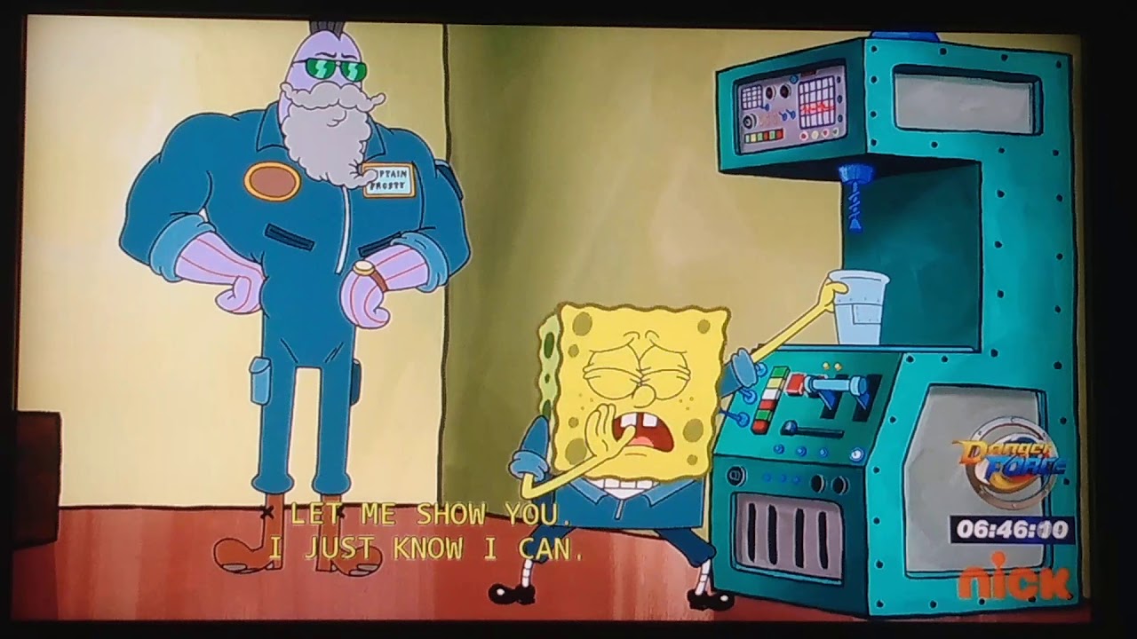 Captain frosty spongebob