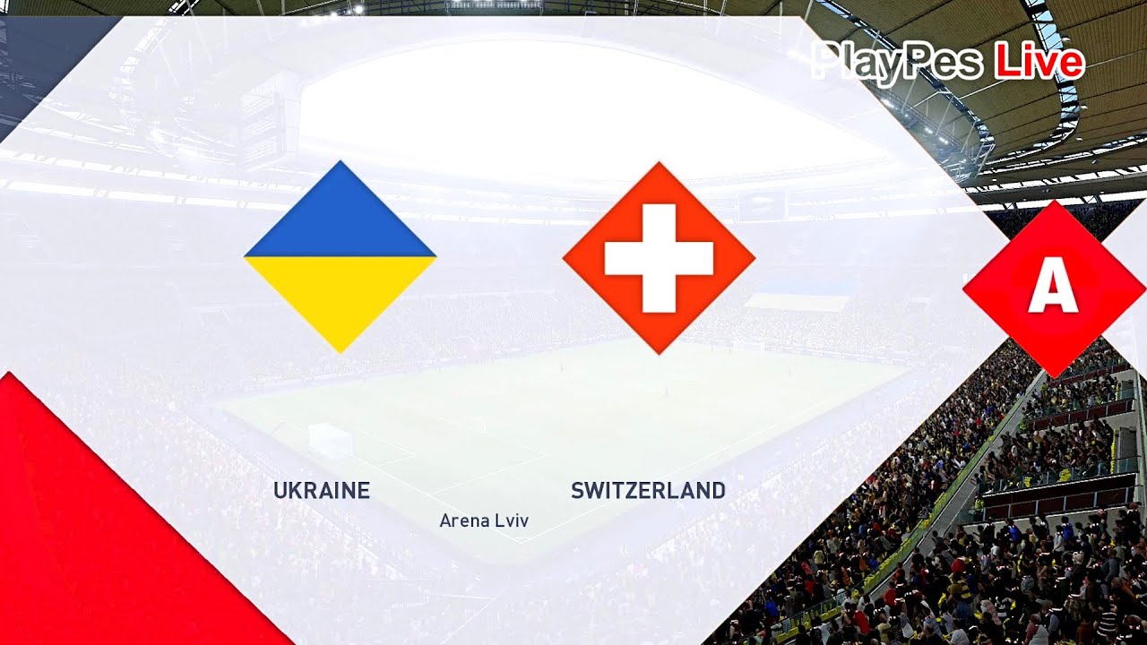PES 2020 - Ukraine vs Switzerland - UEFA Nations League - Gameplay PC