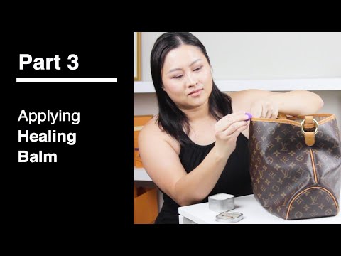 Apply Healing Balm to Louis Vuitton Vachetta Leather | Part 3