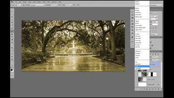 Five Minute Photoshop Tutorial #8: Duotones and Layer Blend Modes