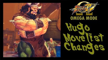 USFIV: Omega Mode - Hugo Move List Changes